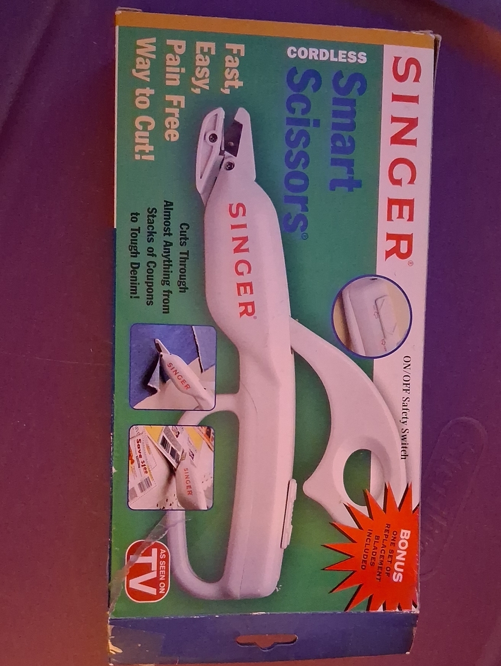 Singer Smart Scissors Cordless Electric Scissors New - Picture 4 of 6
